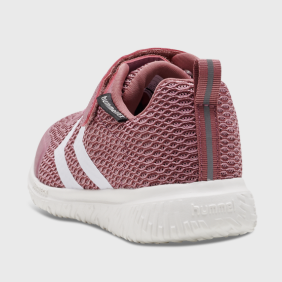 Hummel Actus Recycled Tex JNR Deco-Rose Trainers