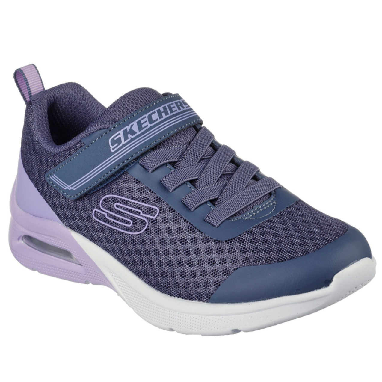 Skechers Micro-Spec Epic Brights Charcoal Trainers