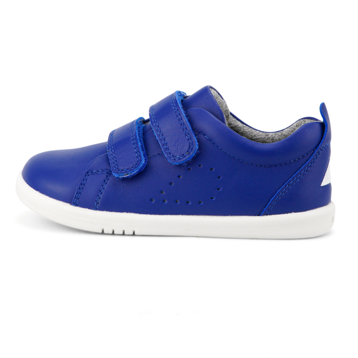 Bobux Grass Court Blueberry Leather Trainers
