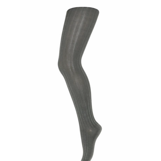 MP Denmark Cotton Rib Tights Agave Green