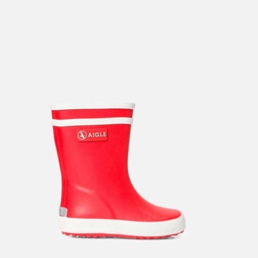 Aigle Baby Flac Rouge Wellington Boots - New